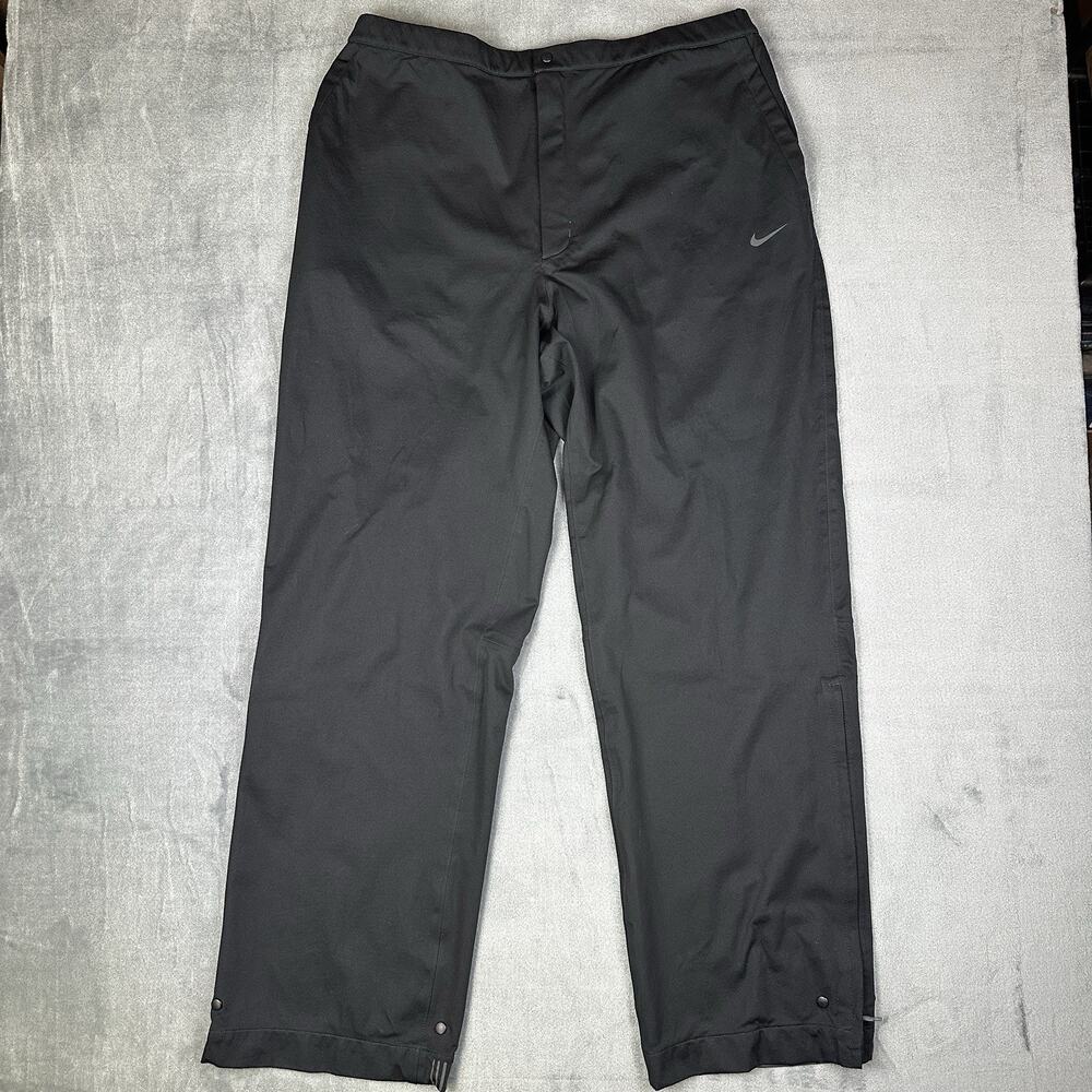 Nike GOLF StormFIT Windproof Pants Mens XXL Black Rain Waterproof 231528-010